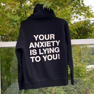 we're not really strangers sweatshirt